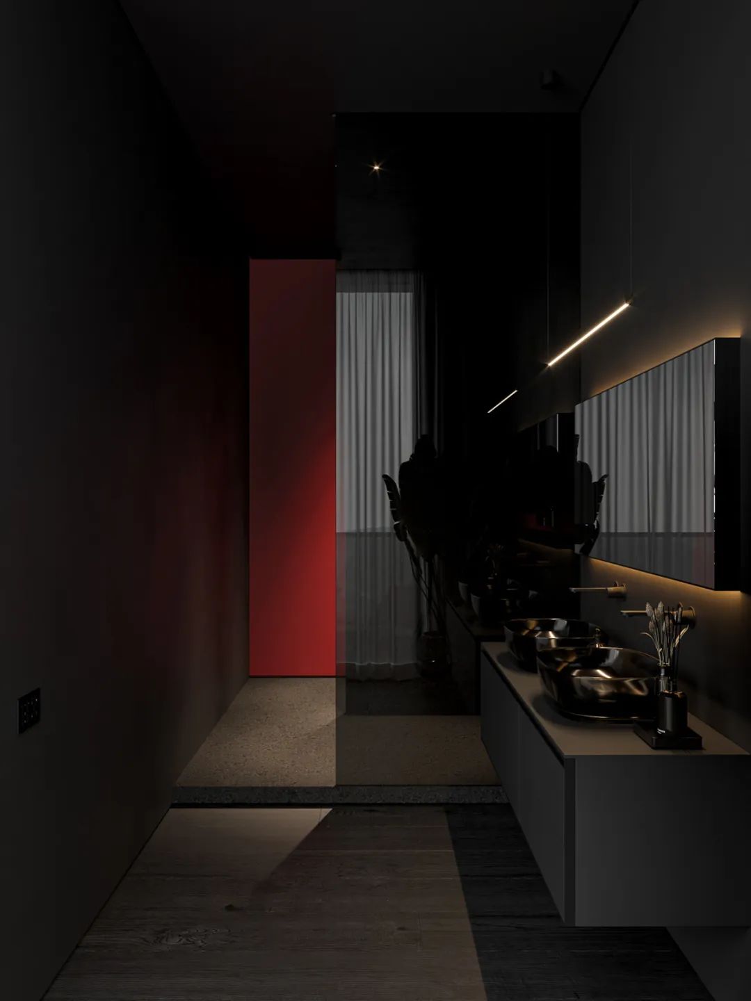 黑色别墅丨波德戈里察丨ANDREY VLADIMIROV-59