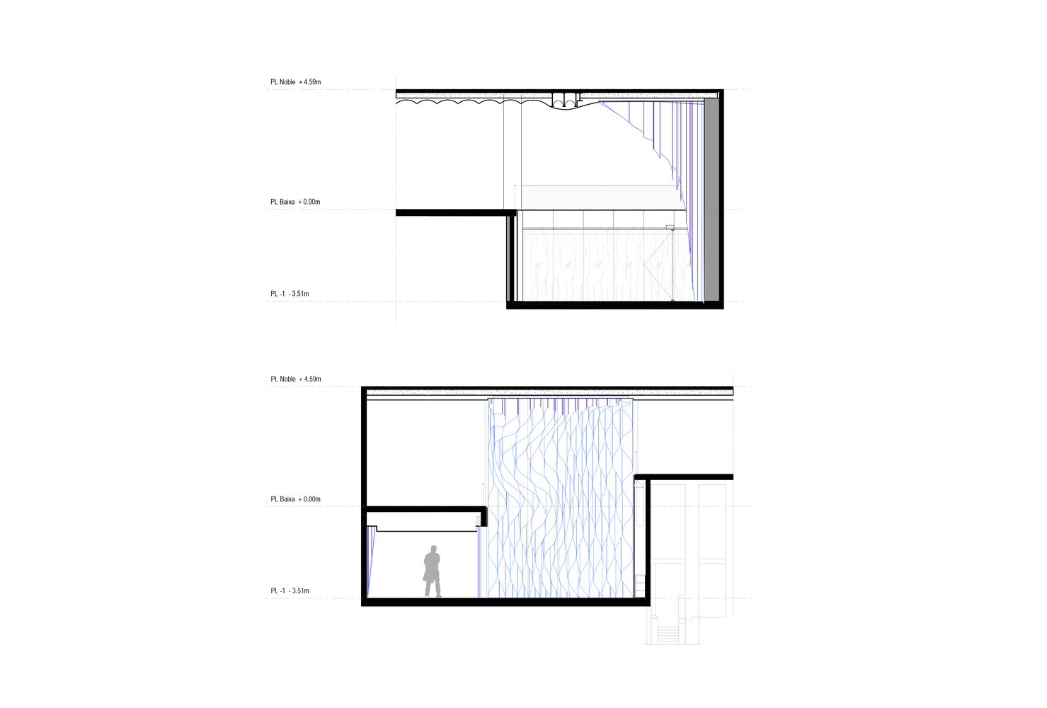 光之舞 · 巴特罗公寓楼梯与中庭设计丨西班牙巴塞罗那丨Kengo Kuma & Associates-40