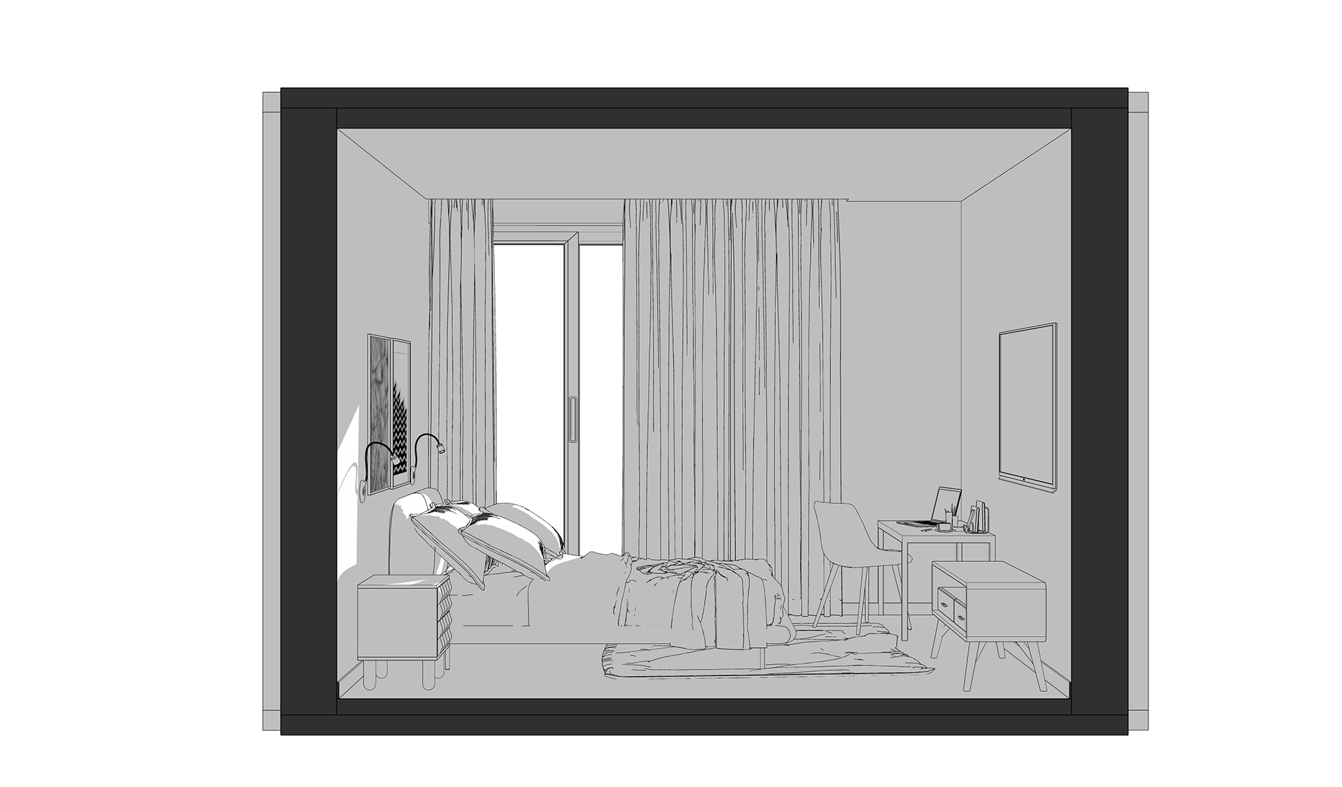 公寓短期租赁设计项目丨俄罗斯诺夫哥罗德丨Evgeny Semenov-21