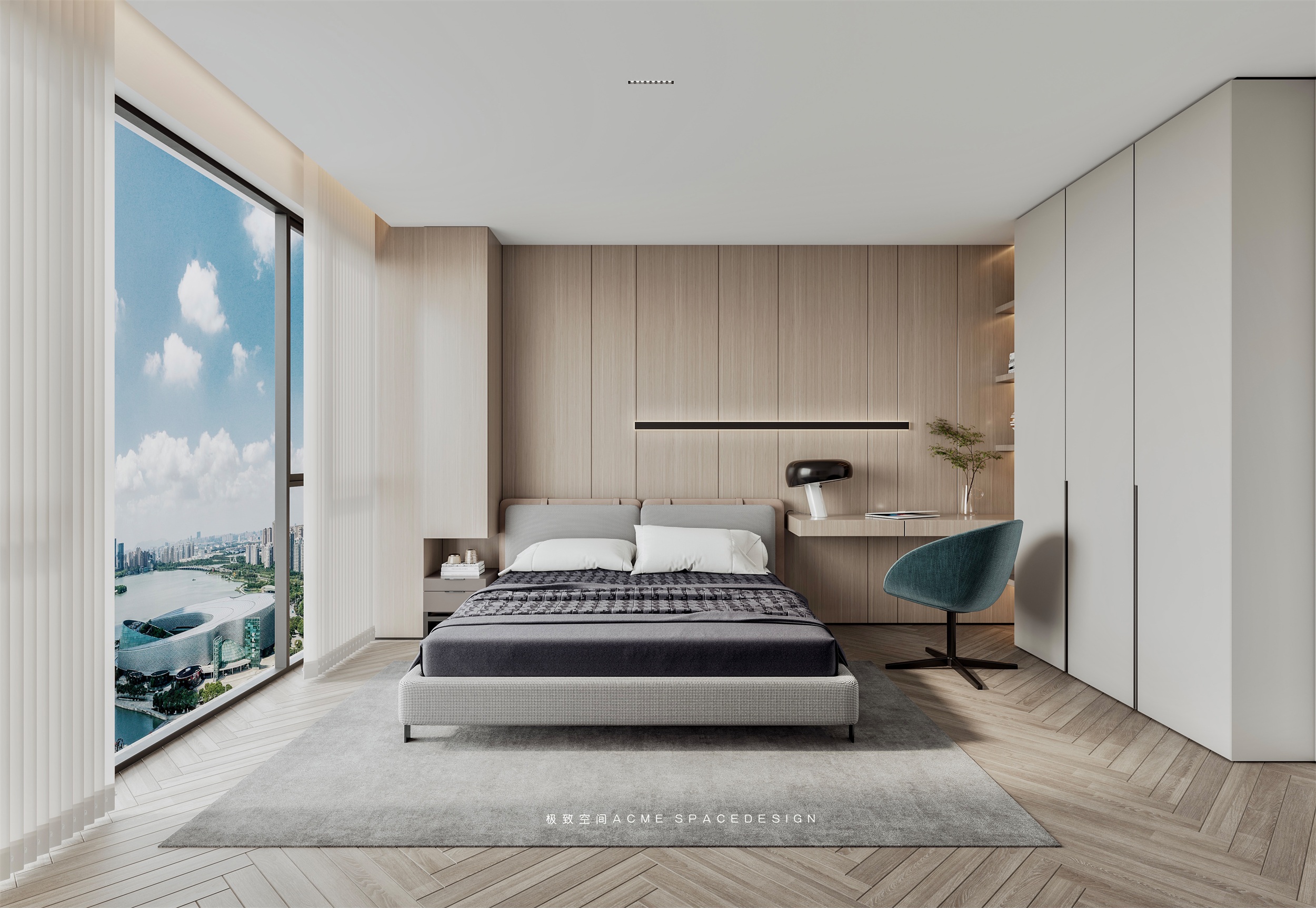 回归自然的简约原木风住宅设计-1