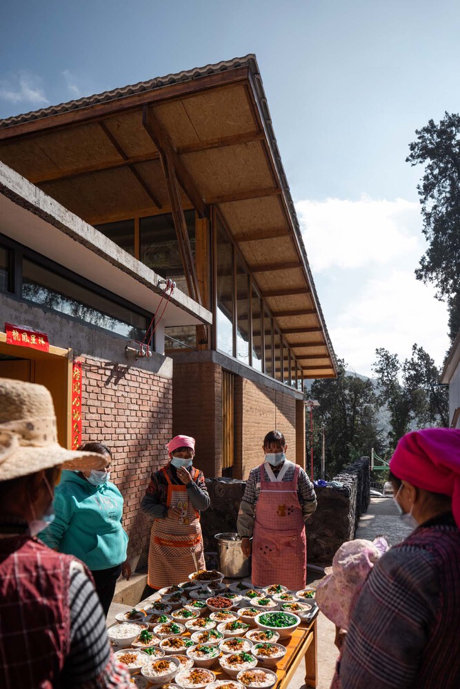 大黑新村社区大厅丨中国昆明丨One University One Village-34