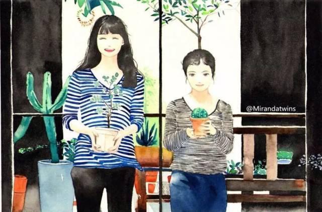 两个小女生,造了一间全镇上最文艺的花房,从此与花草为伴-176