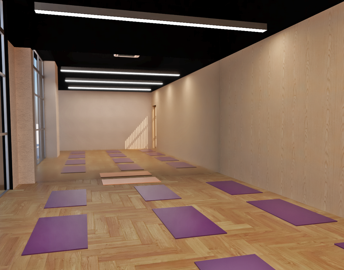 日式风格瑜伽馆室内设计案例解析-9