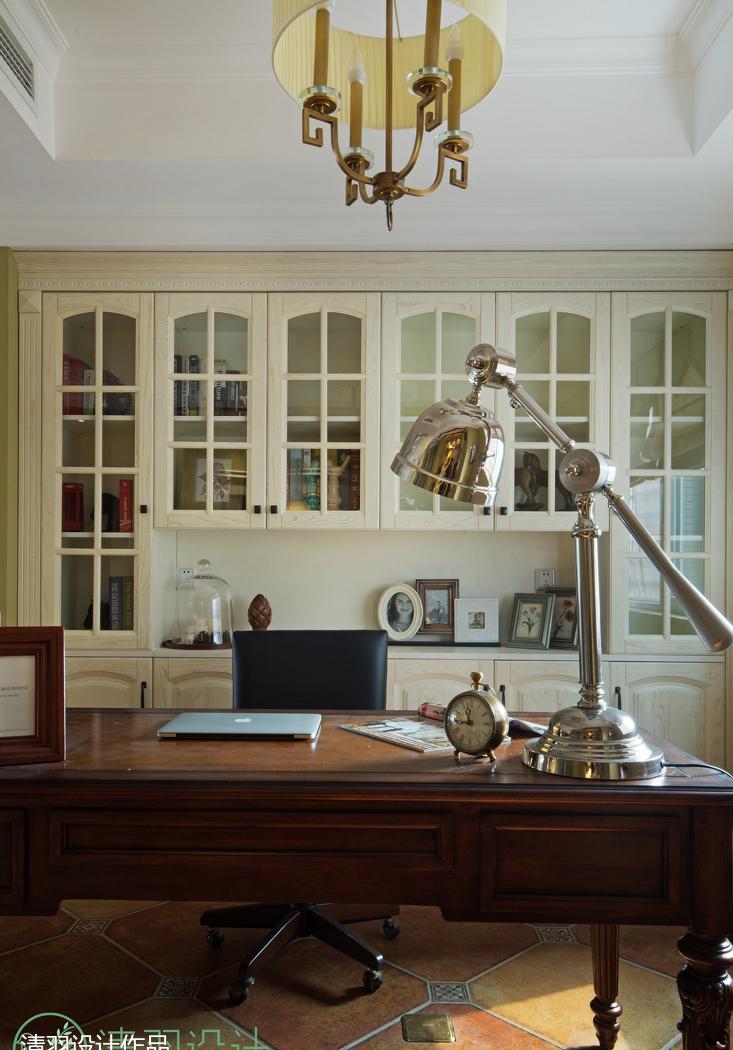 清羽设计 · 阳光棕榈滩美式家居空间-18