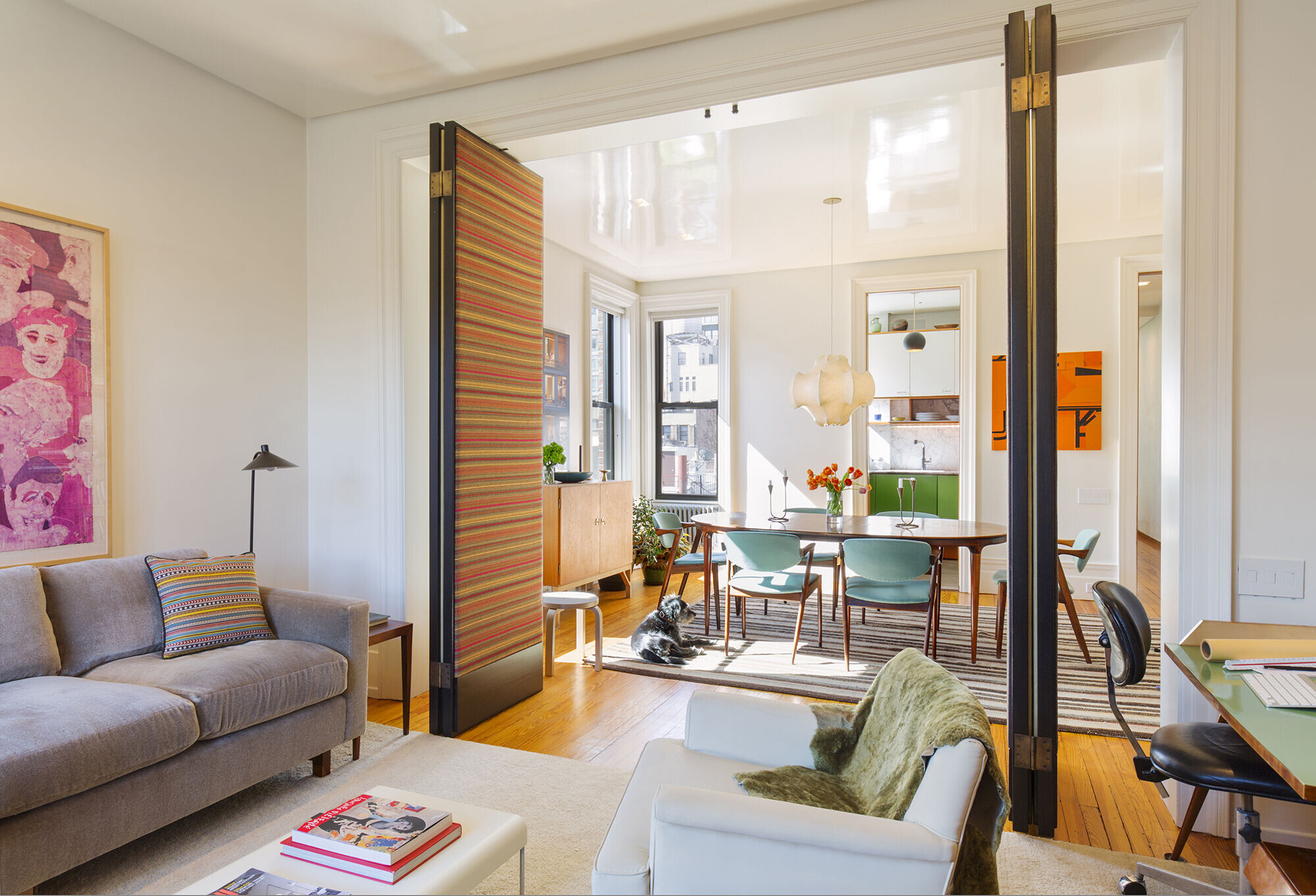 纽约 Chelsea 公寓改造丨美国纽约丨Andrew Franz Architect PLLC-12