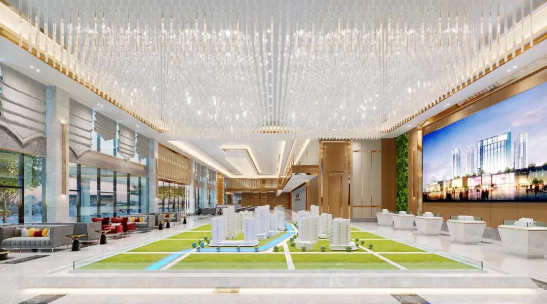 兴业项目售楼部 | 现代商业空间的优雅演绎-15