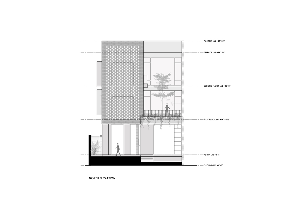 悬浮庭院住宅丨印度丨TRAANSPACE-48