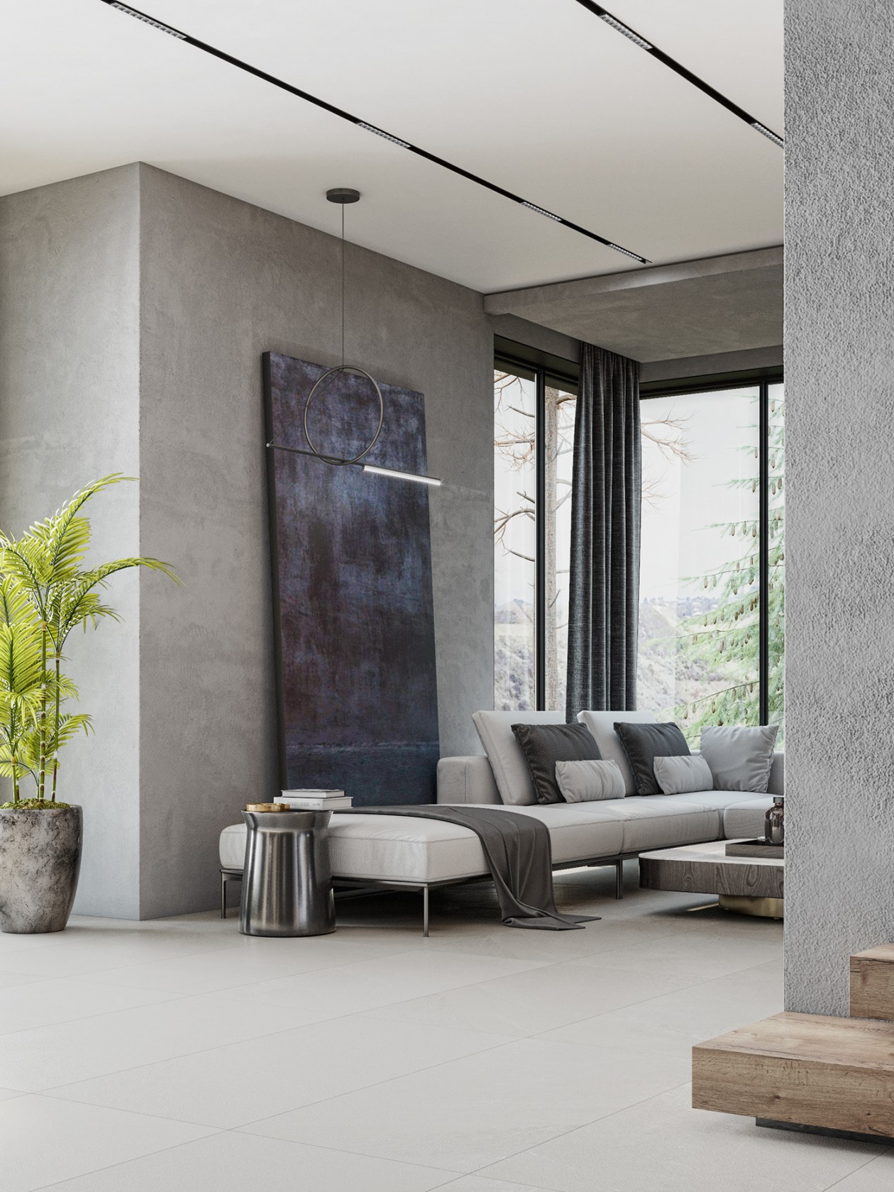 简约之韵 | 现代极简空间的静雅美学-3