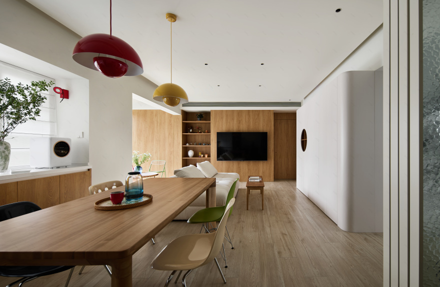 陈智超设计|精装房变身童话乐园!三娃家庭的治愈改造-76