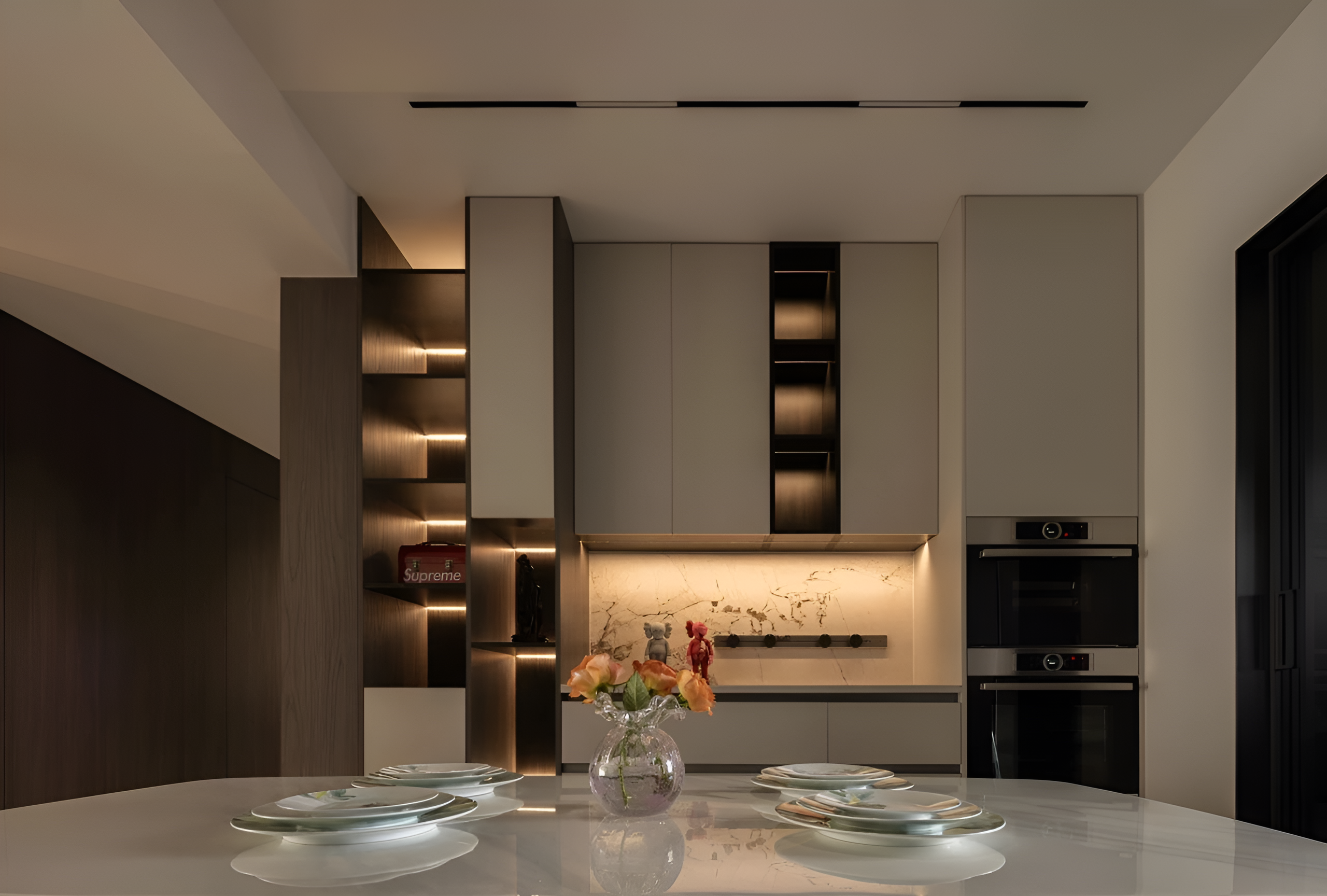 苏州200㎡私宅空间潮来巢往丨中国苏州丨递平方空间设计-44