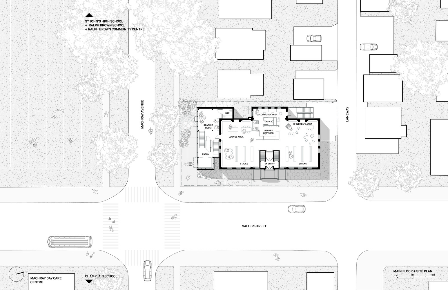 温尼伯圣约翰图书馆修复 | 百年历史的 Carnegie 图书馆重焕新生-40
