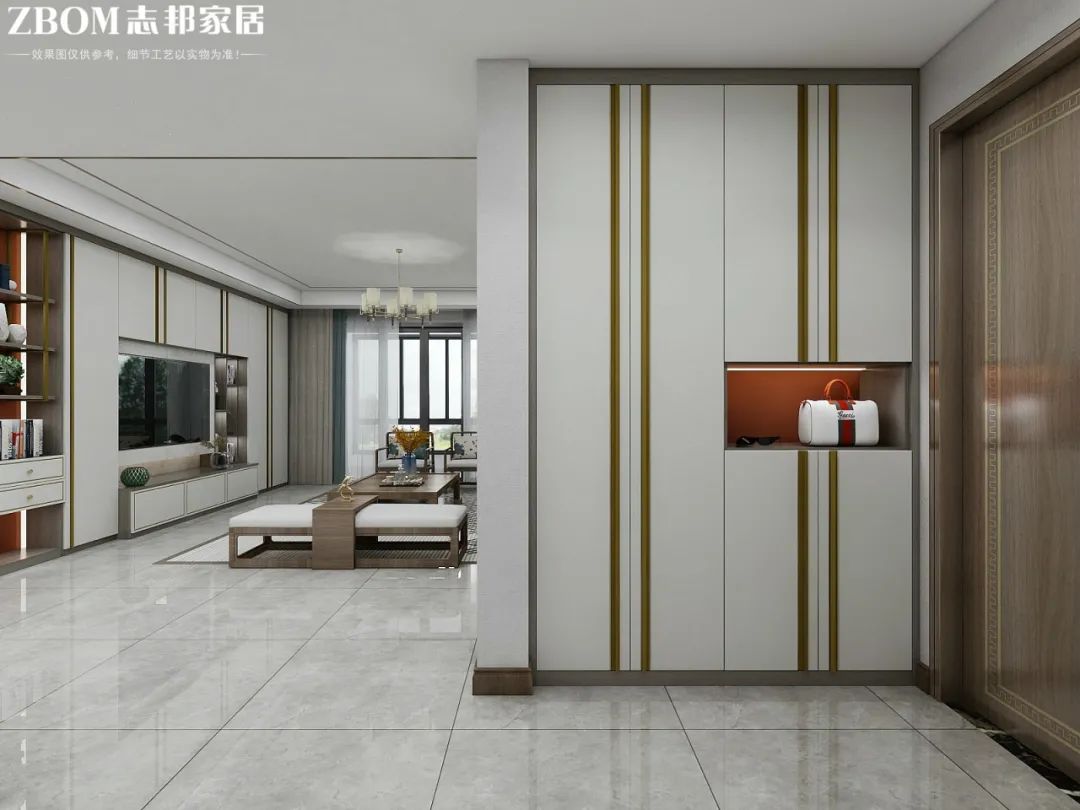 新中式风韵 | 眉山郑娟的 100㎡空间设计-23