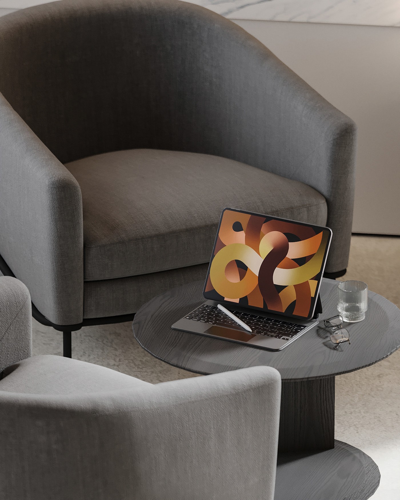 高级简约灰白空间  大气简洁！-8