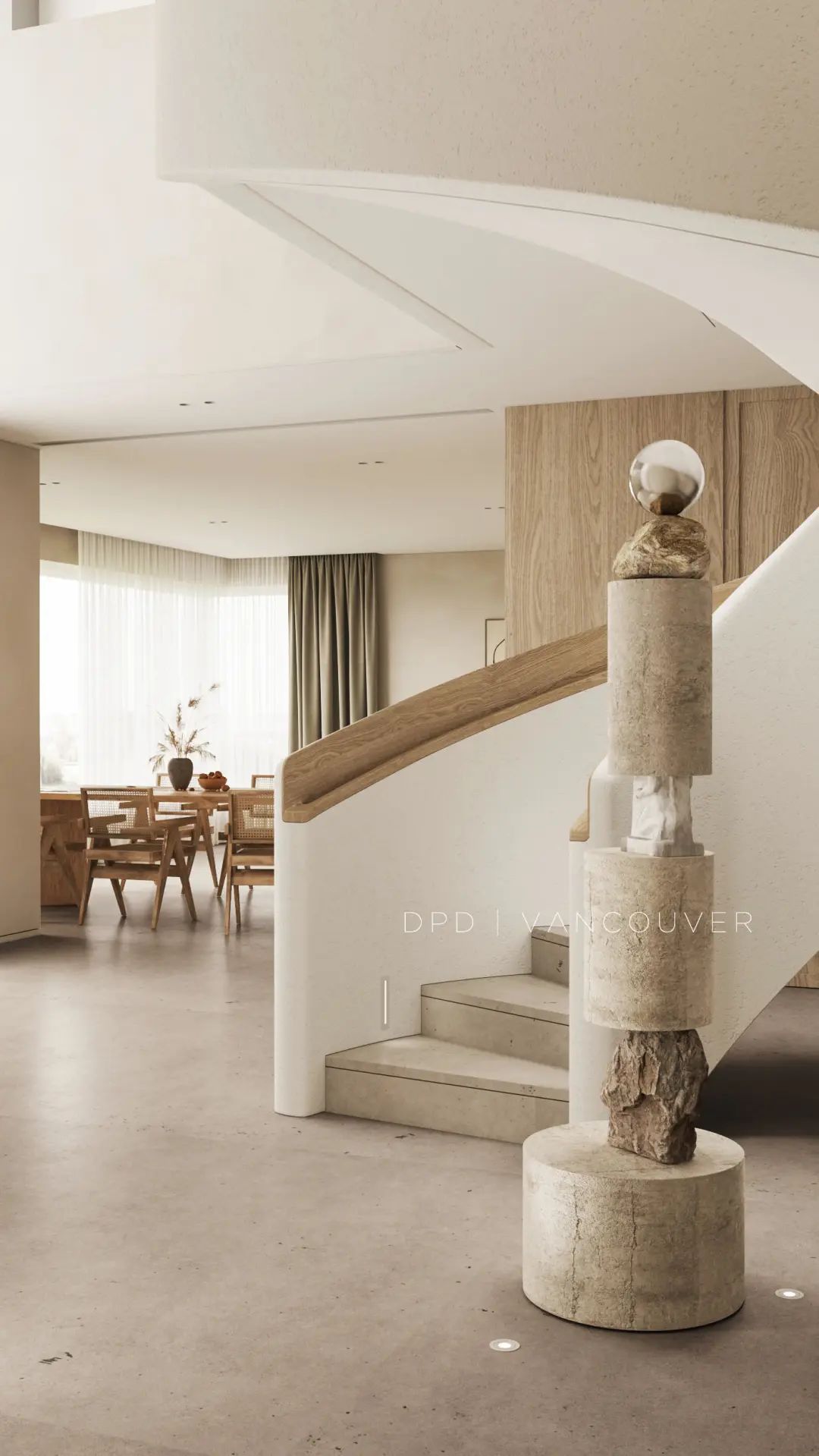 温哥华梁宅 | 简约侘寂,与自然共融-23