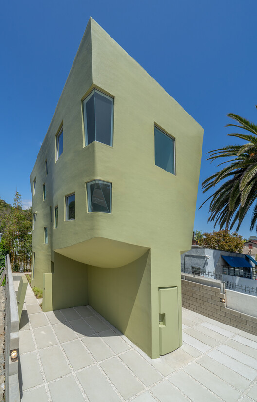 洛杉矶 Santa Monica Canyon 独特曲线住宅设计丨美国洛杉矶丨Eric Owen Moss Architects-35