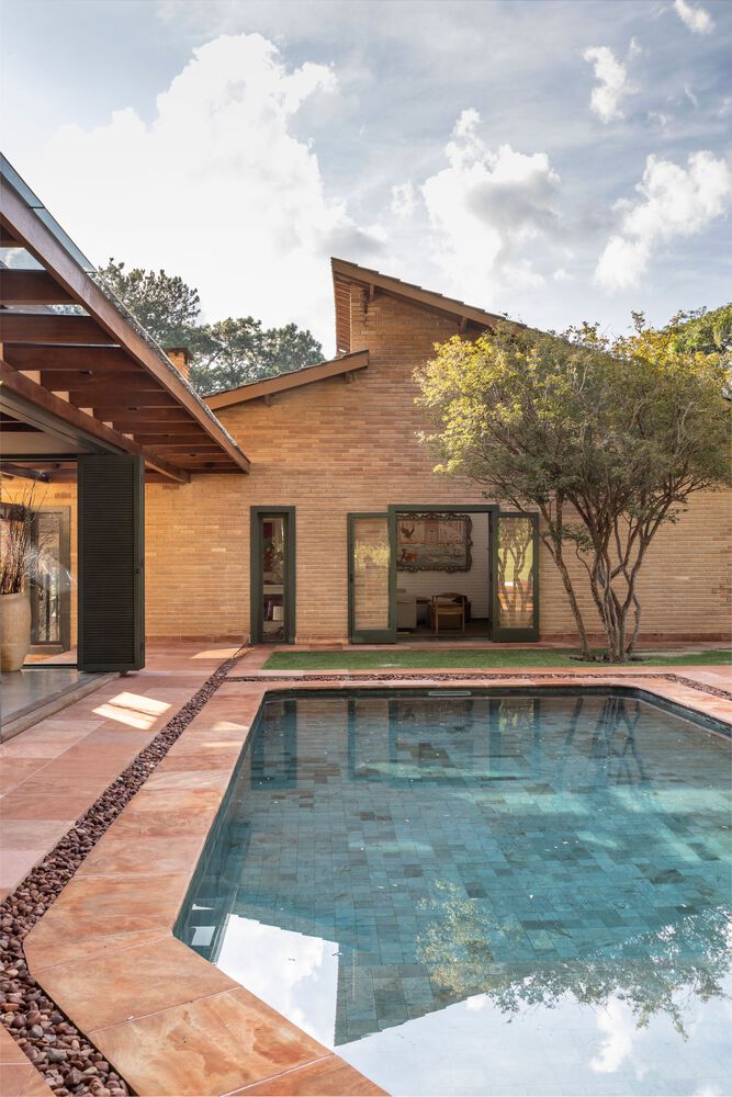 巴西 Ibi House 和谐乡村风格设计-4