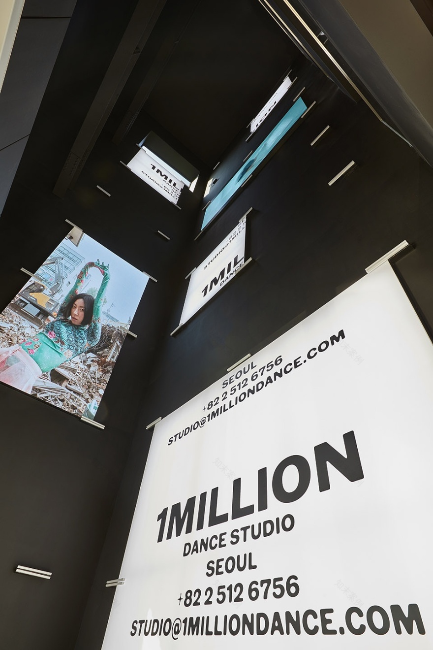 首尔 1MILLION 舞蹈学校 · 舞动无界限的空间设计-32