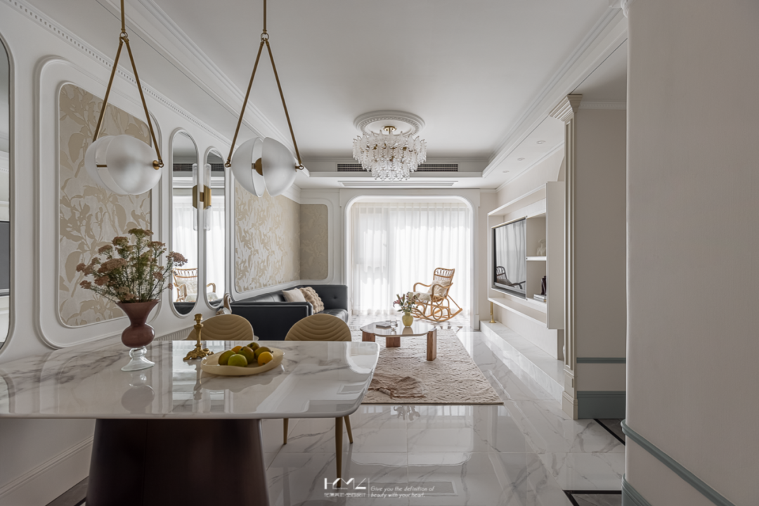 花漾美作 · 左岸 · 浪漫法式风格装修设计丨中国南京丨花漾美作·空间设计-27