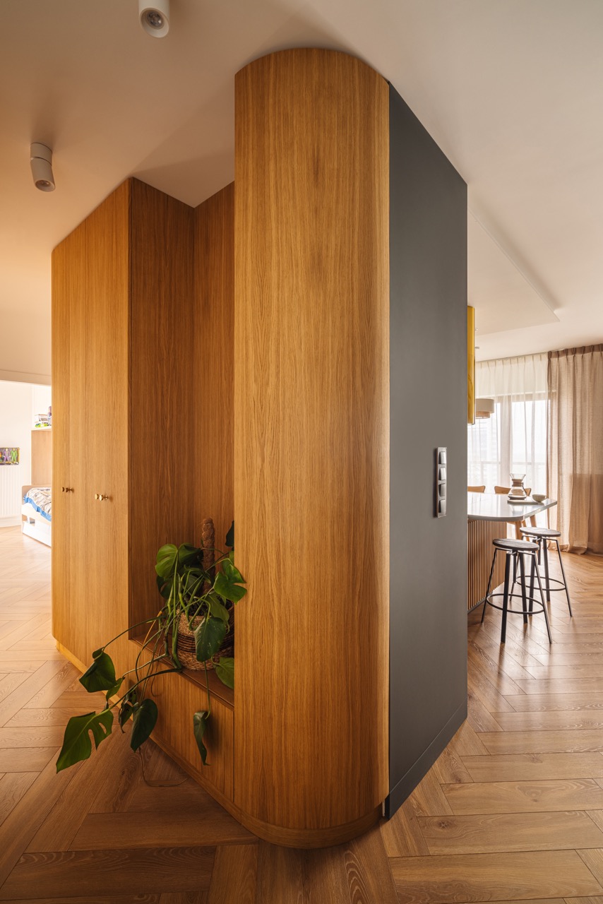 120-metrowy rodzinny apartament na Bielanach dla Marty i Grzegorza - PLN Design-9