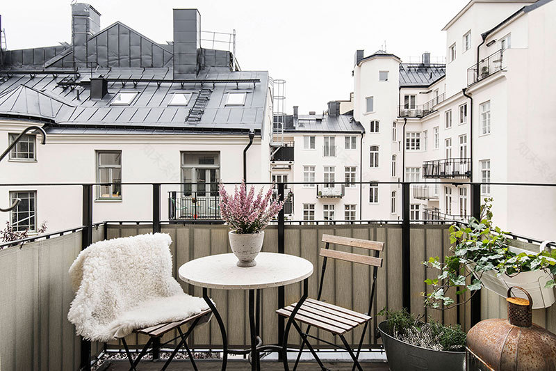 斯德哥尔摩橄榄绿公寓,法式风情融入北欧设计-22