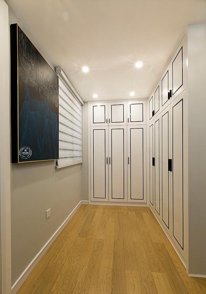 深圳现代简约四居室,轻奢有品!-0