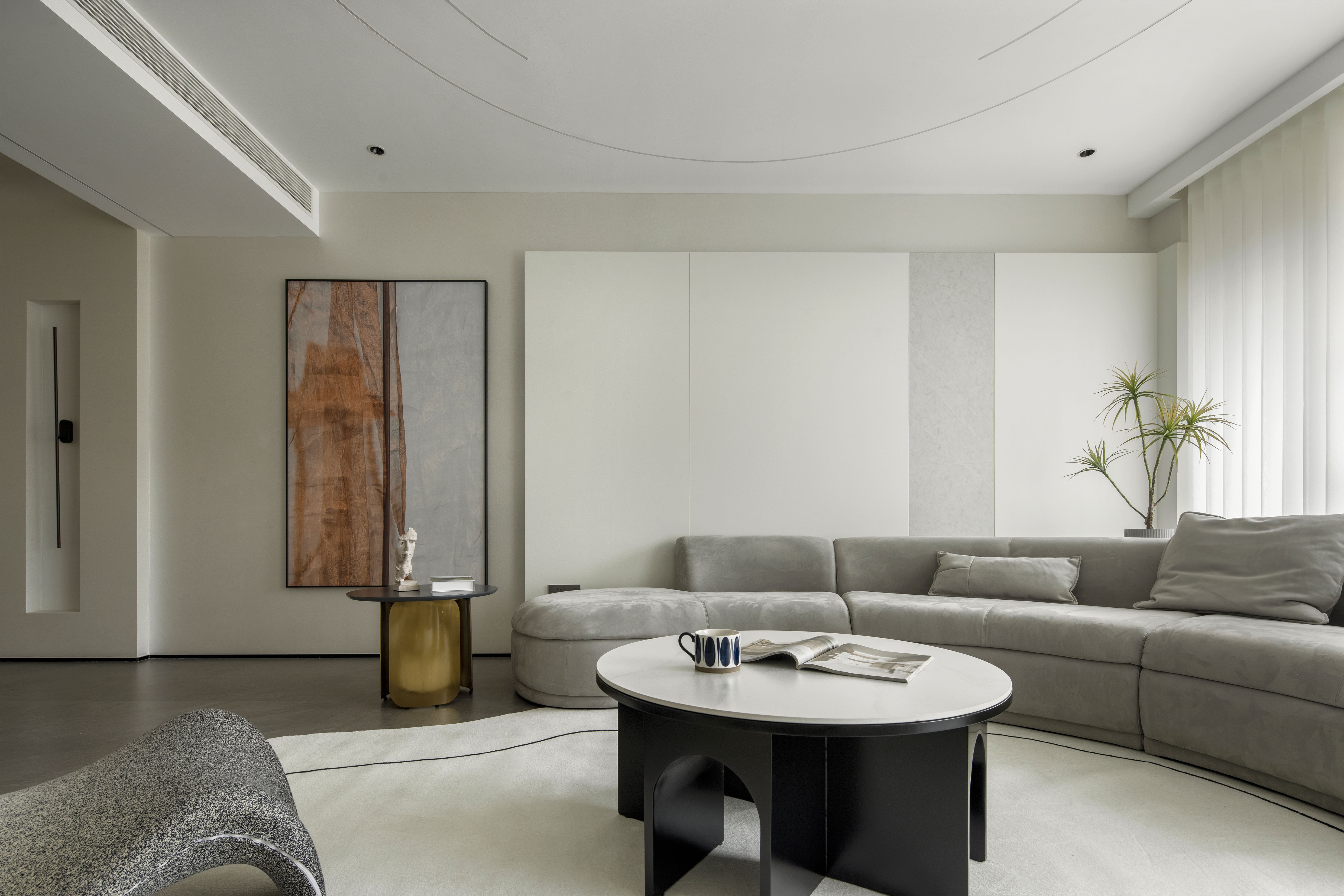 现代极简实景丨中国温州丨柏达装饰-37