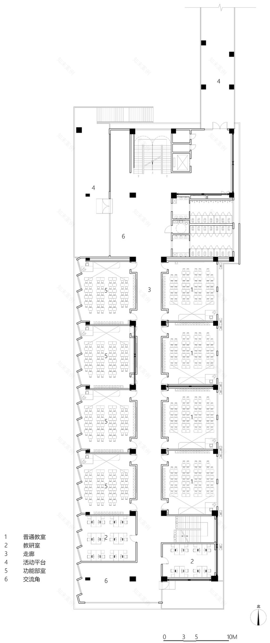 西安市未央路小学综合楼建设项目丨中国西安丨中国建筑西北设计研究院有限公司屈培青工作室-103