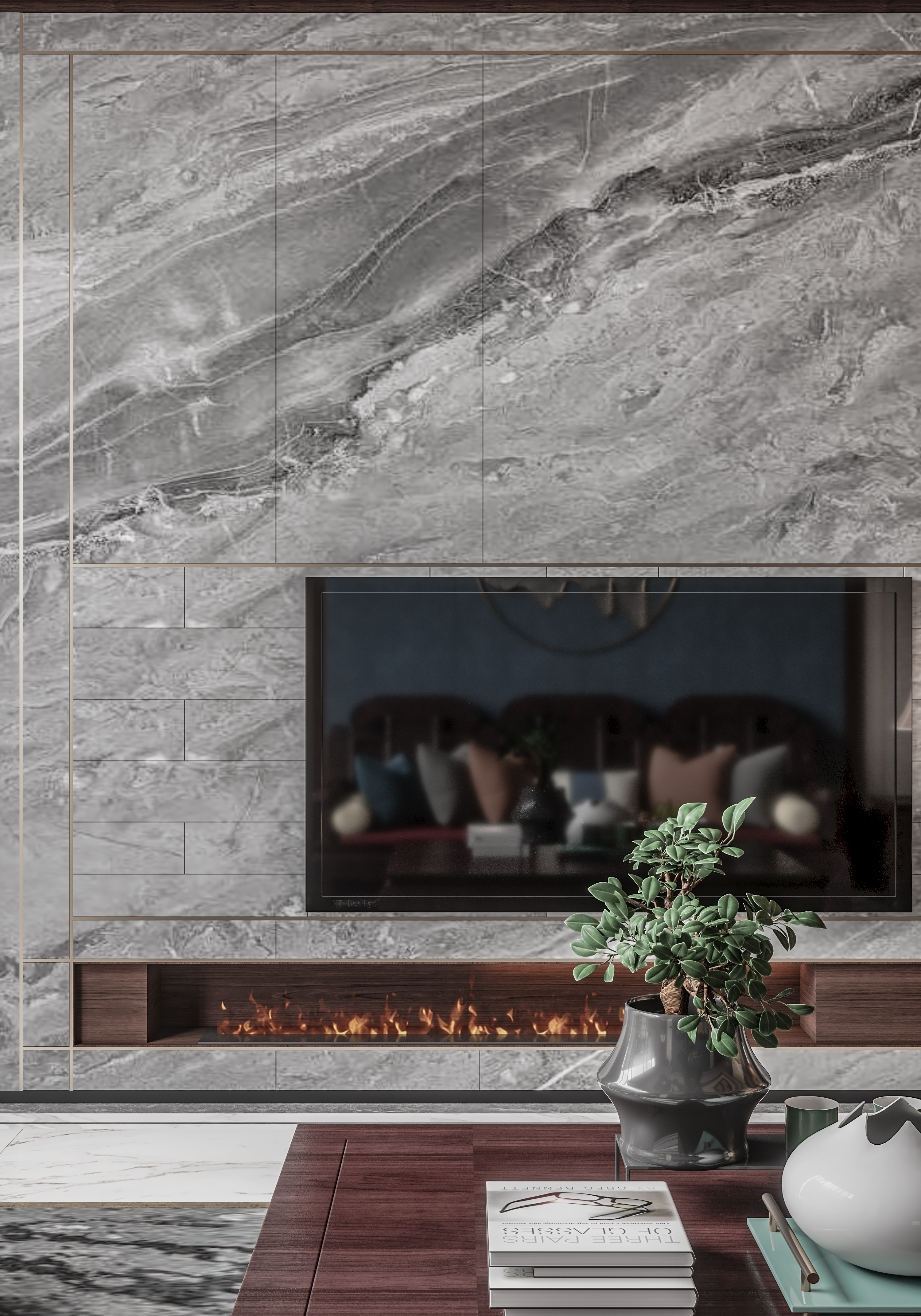 轻奢新中式家居设计-12