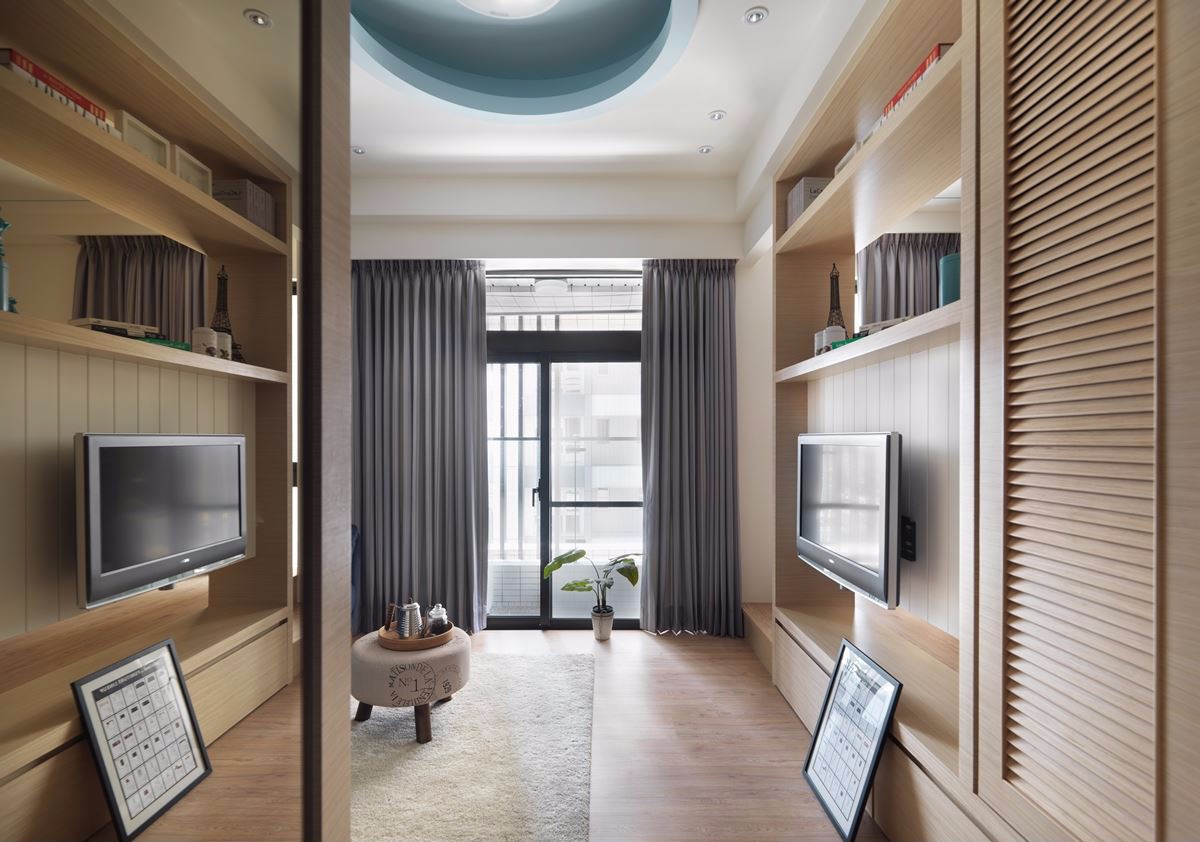 30㎡收纳型北欧风公寓  绮寓空间设计-2
