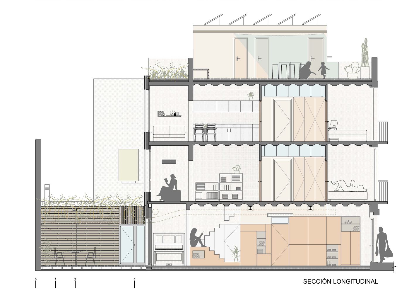 西班牙巴塞罗那 ShowPass 别墅丨Energiehaus Arquitectos-13