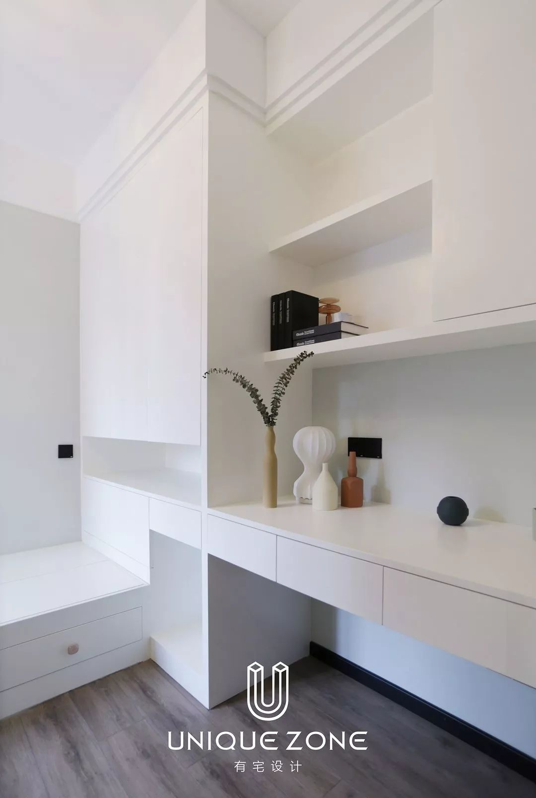 现代简约风住宅，精装房爆改，空间最大化利用  有宅设计-42