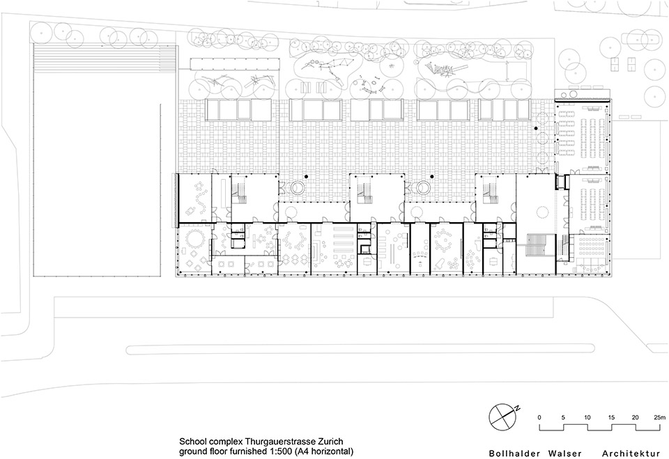 新图尔高街学校综合体丨瑞士苏黎世丨Bollhalder Walser Architektur-19