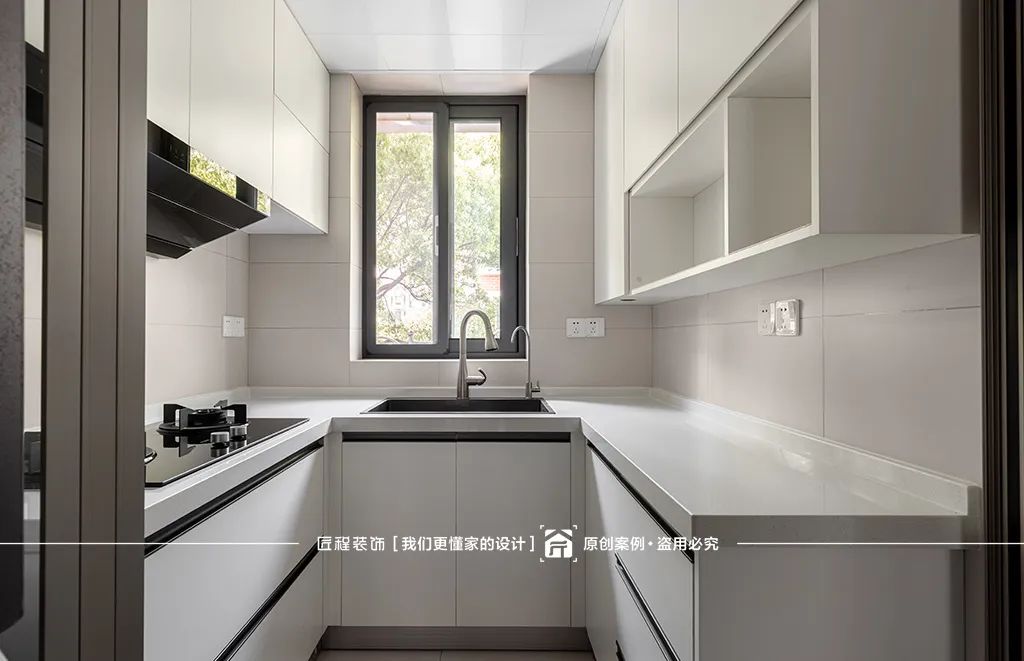 素·静 · 90㎡现代极简风格的诗意生活丨匠程装饰-42