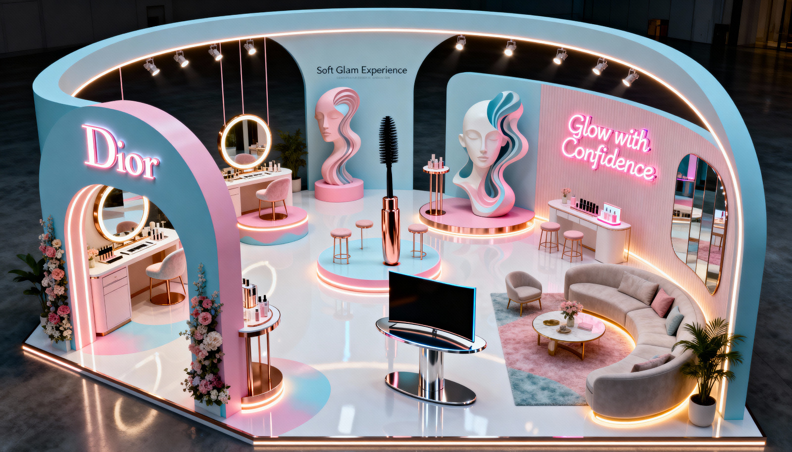 Exhibition Booth Design for Egy Beauty Expo-0