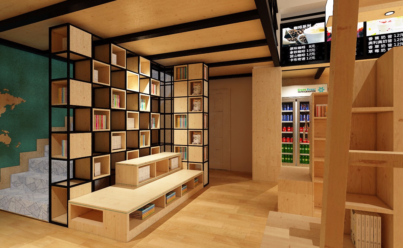 简约而不简单，枫林书店打造温馨阅读空间-1