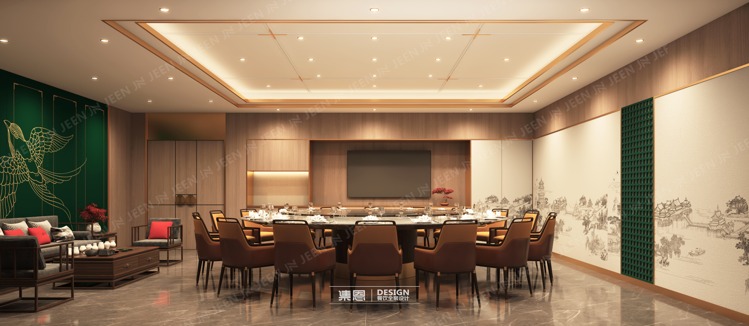 怀厨宴·老卤鲜汤烩面丨中国焦作丨集恩餐饮全案设计-14