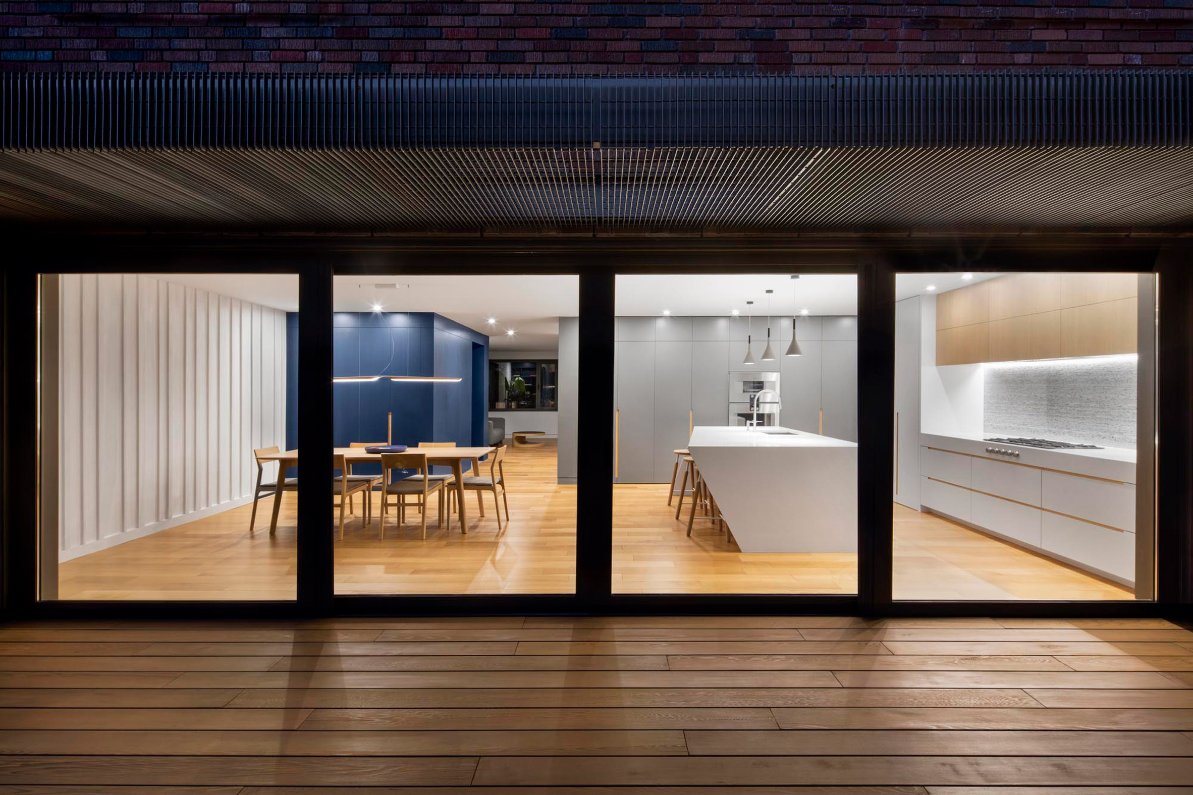 Naturehumaine enlivens Montreal house with plant-covered wall-27