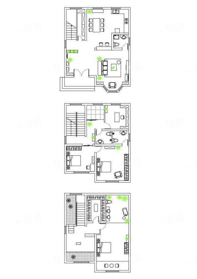 童话王国 | 丛林氧吧般的浪漫尖顶套间设计-46