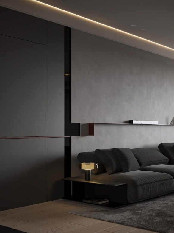 116㎡黑色极简风-1