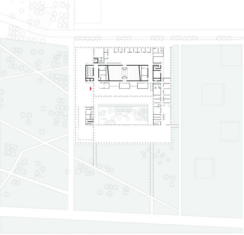 融入乡村环境的 ENSAE 学院,轻盈钢构展现简约抽象之美-71