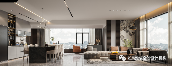 阅山湖·云著现代简约居所设计丨K·19 高端原创设计机构-1