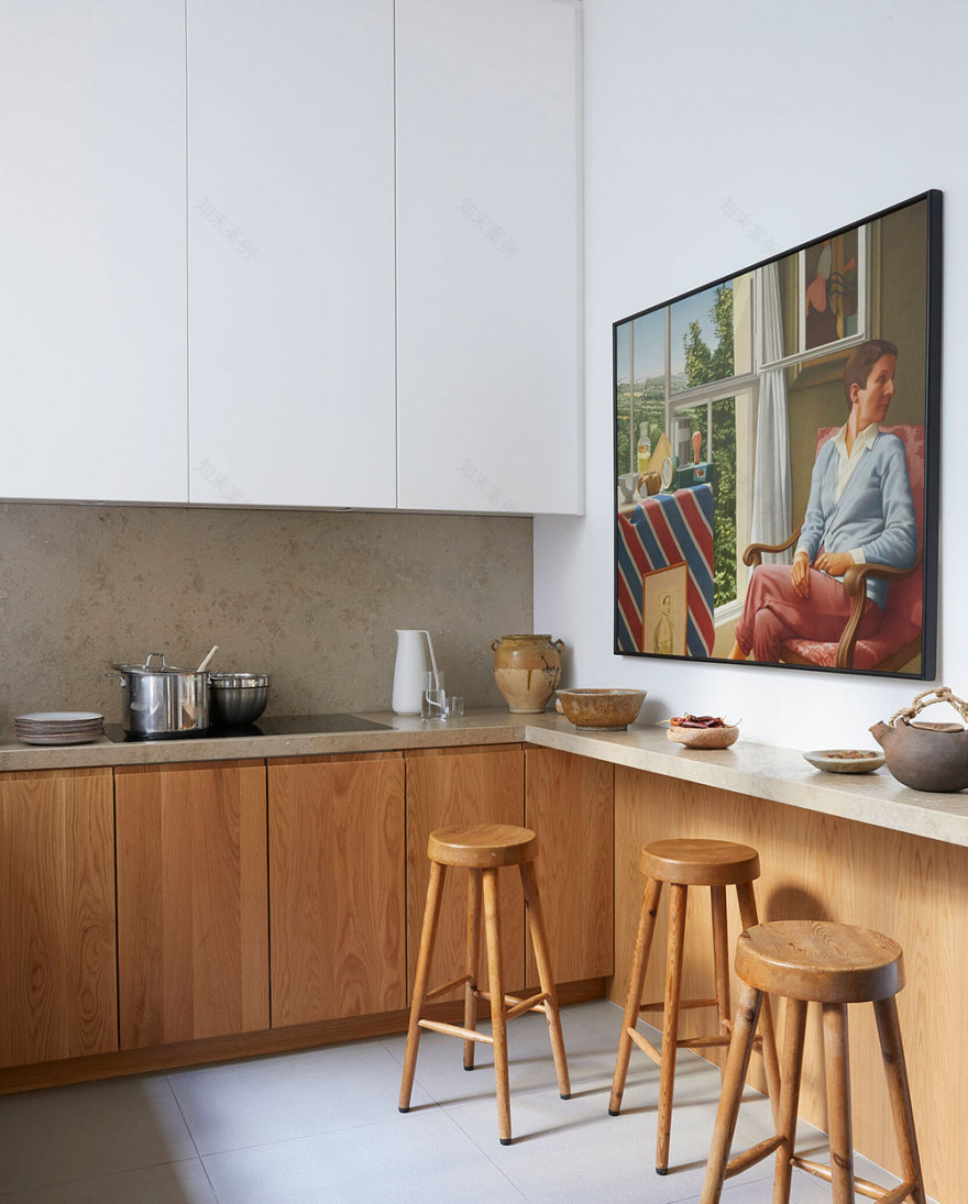 巴黎优雅自然风格公寓设计-10