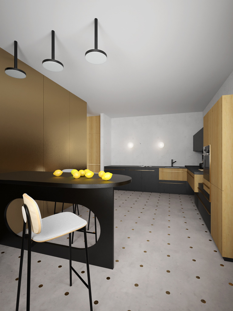 81平现代简约--动线空间                     -6