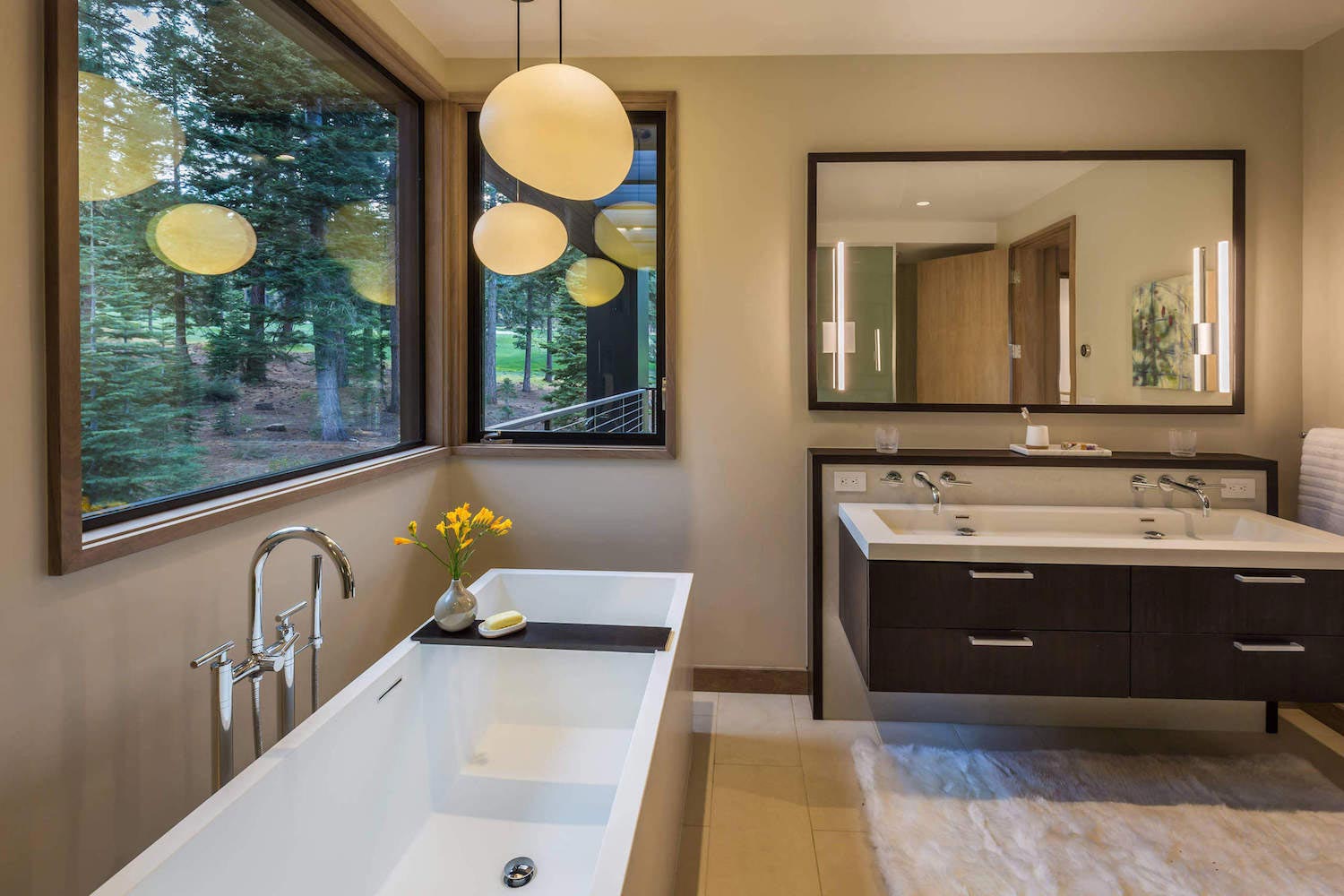 Sagemodern designed a dream home with a modern look surrounded by forrest in Truckee, California   Page 2 of 2   CAANdesign  Architecture and home design blog-4