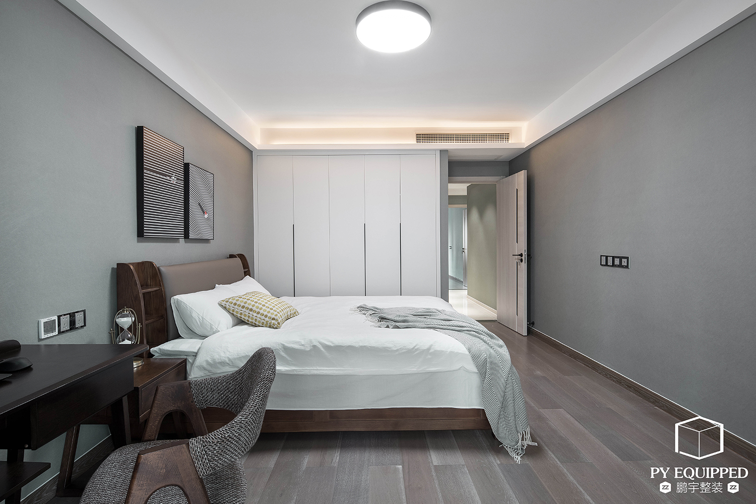 现代轻奢空间 | 鹏宇设计的深邃魅力-13