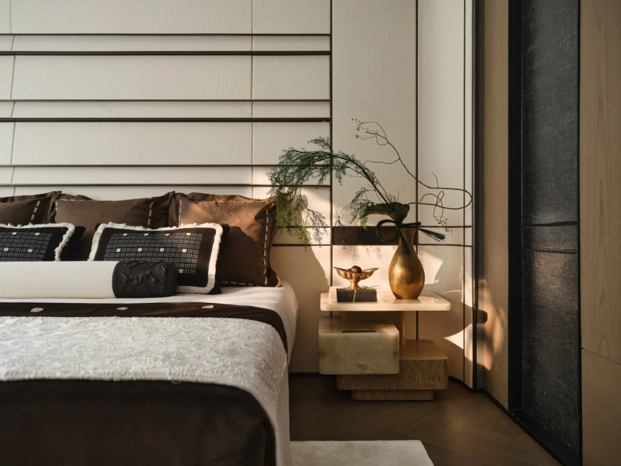 湖北福星惠誉·铂雅府样板间丨中国武汉丨深圳共向设计(室内),深圳共向美学(软装)-37