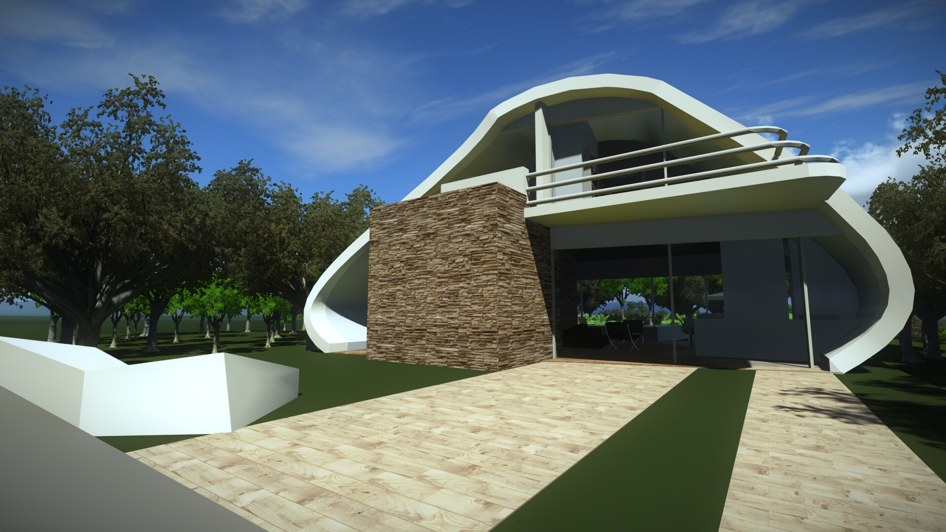 墨西哥森林中的绿意金字塔-15