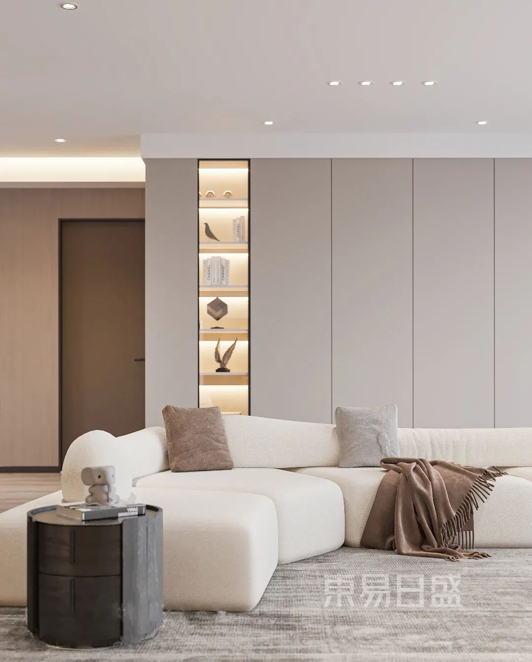 195㎡ 现代简约风，质朴高级，收获父母心-2