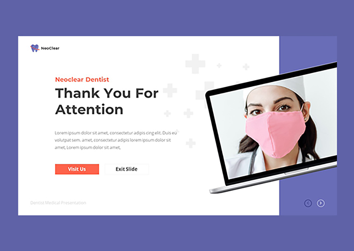 牙医医疗演示模板-11