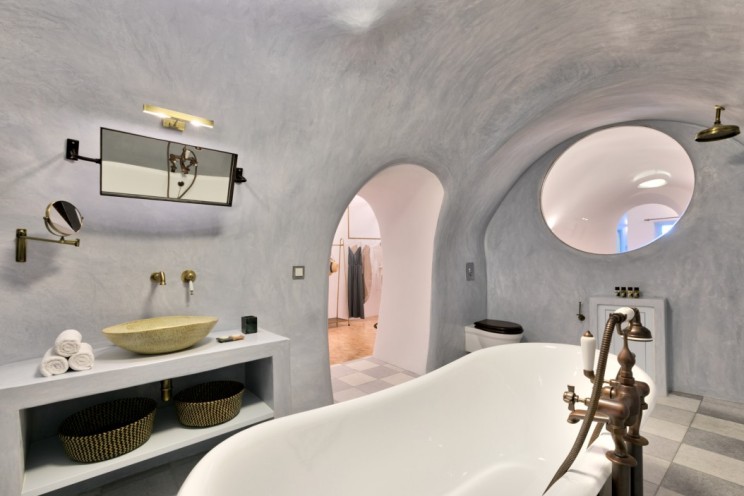 圣托里尼 Namaste Suites 酒店 | 简约自然的地中海风情-21